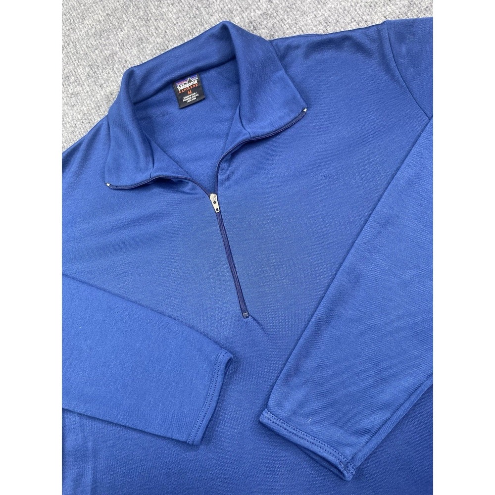 Patagonia Capilene Baselayer Men's M Half Zip Shirt Pullover Long Sleeve